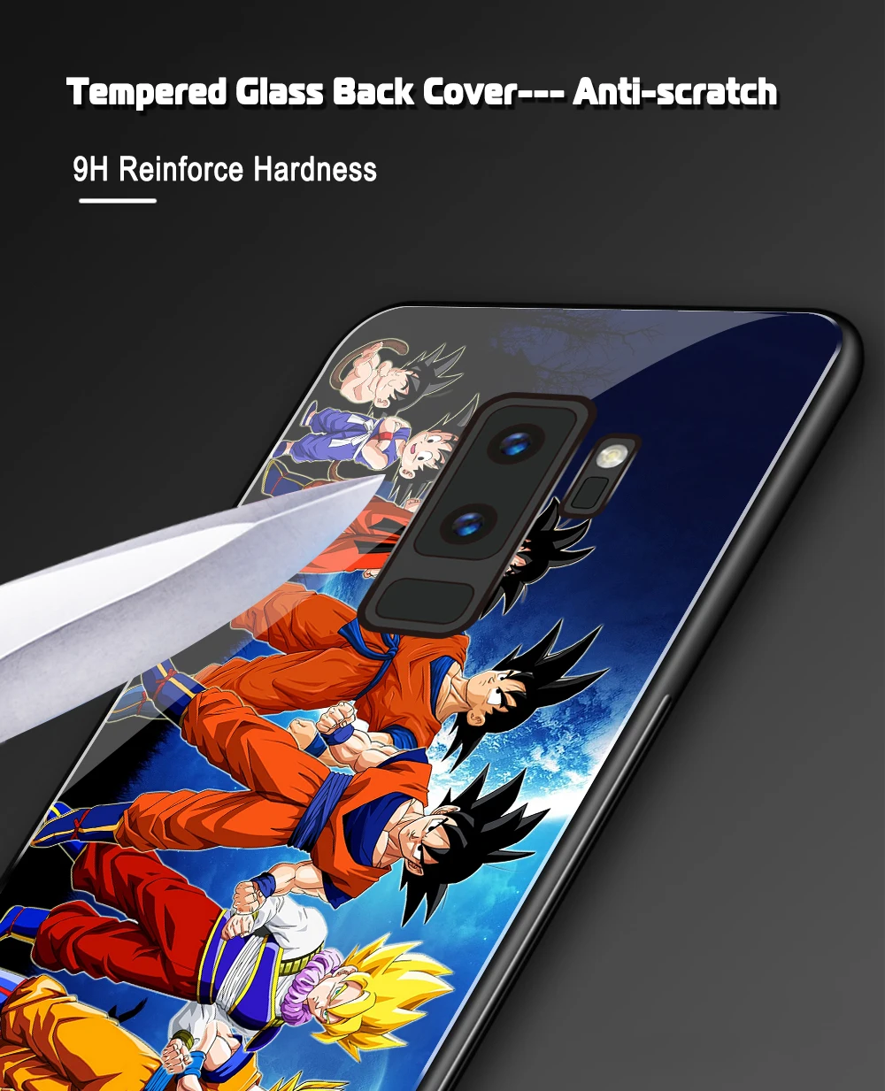 Чехол FinderCase для samsung S10, стеклянный жесткий чехол-накладка Dragon Ball Z для samsung Galaxy S8 S9 S10 Plus lite Note 8 9 10