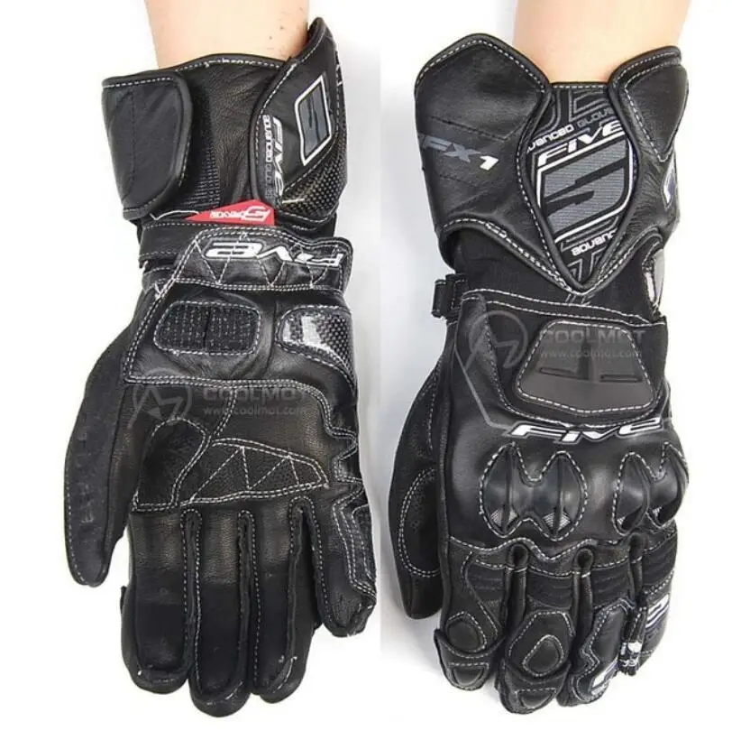 Новые теплые перчатки для мотогонок из углеродного волокна с защитой от краш