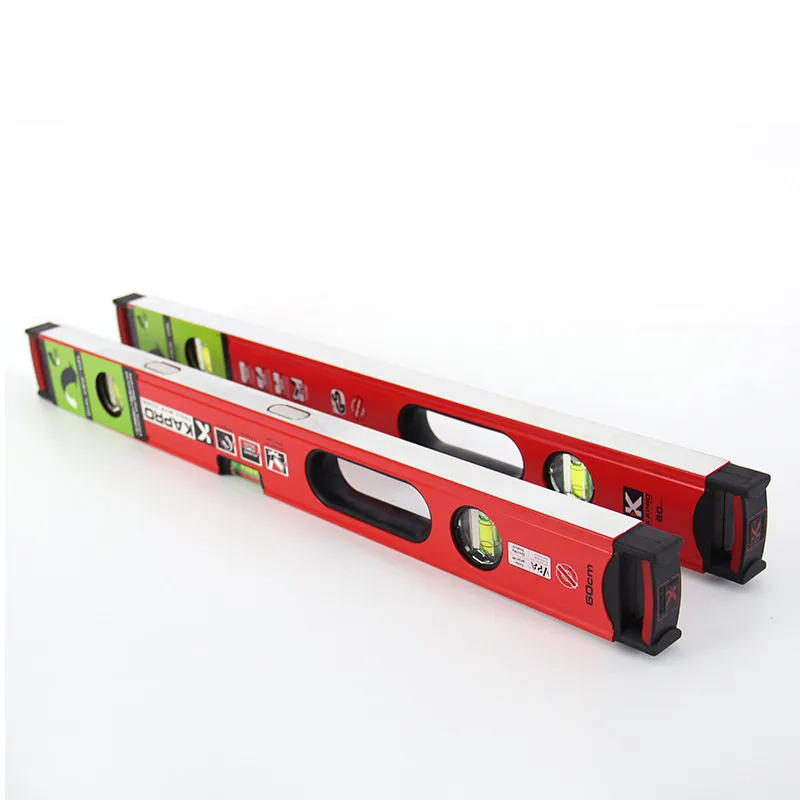 KAPRO Professional High Precision Thick Type Aluminum Alloy Heavy Level Measuring instrument Magnetic Ruler Free Shipping | Инструменты