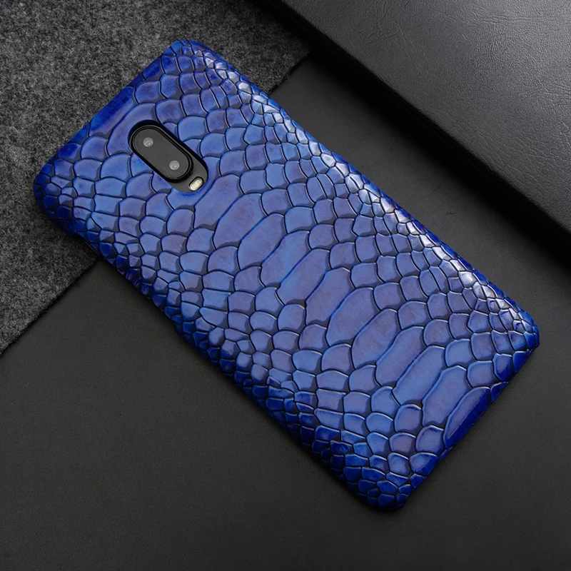 Для Oneplus 6 змея чехол для лет из искусственной кожи One Plus T Back Защитная оболочка
