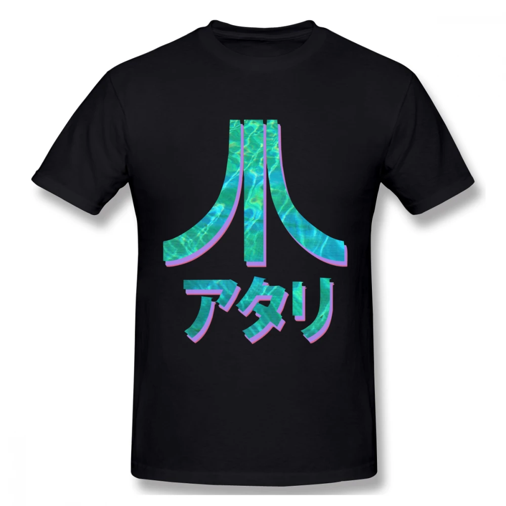 Мужская футболка Vaporwave Atari большие размеры 5XL|Мужские футболки| |