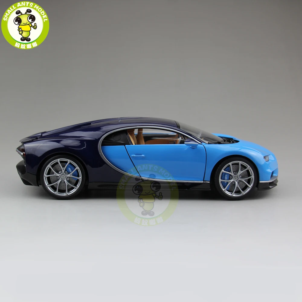 1/18 Bugatti Chiron Super Car Welly GTAUTOS литая металлическая модель автомобиля для мальчиков и девочек Коллекция подарков на день рождения хобби