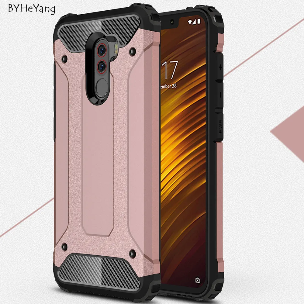 Чехол для Xiaomi Pocophone F1 чехол армированный тонкий жесткий силиконовый телефона Poco