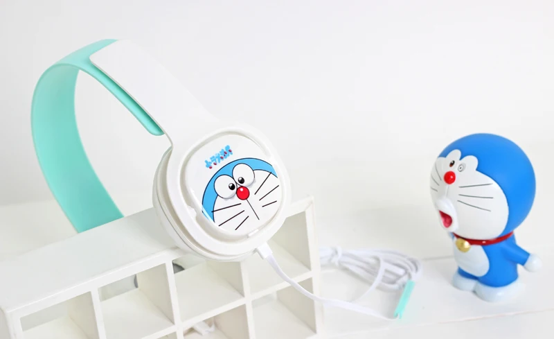 Высококачественные Складные Наушники Hello kitty с микрофоном для детей fone de
