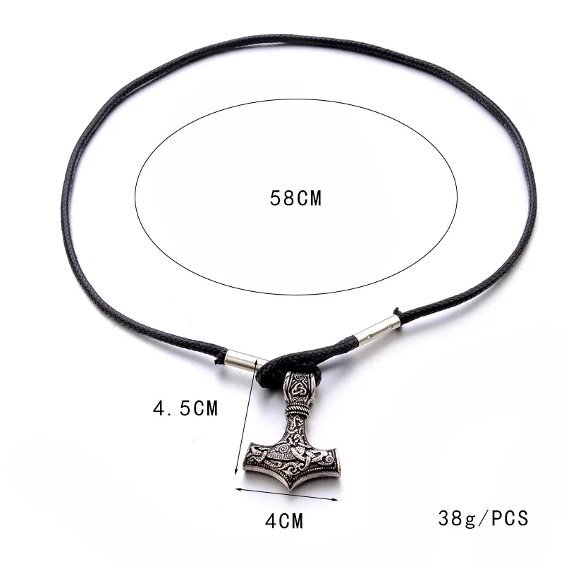 Браслет с молотком Тора ручной работы манжета браслет амулет скандинавский