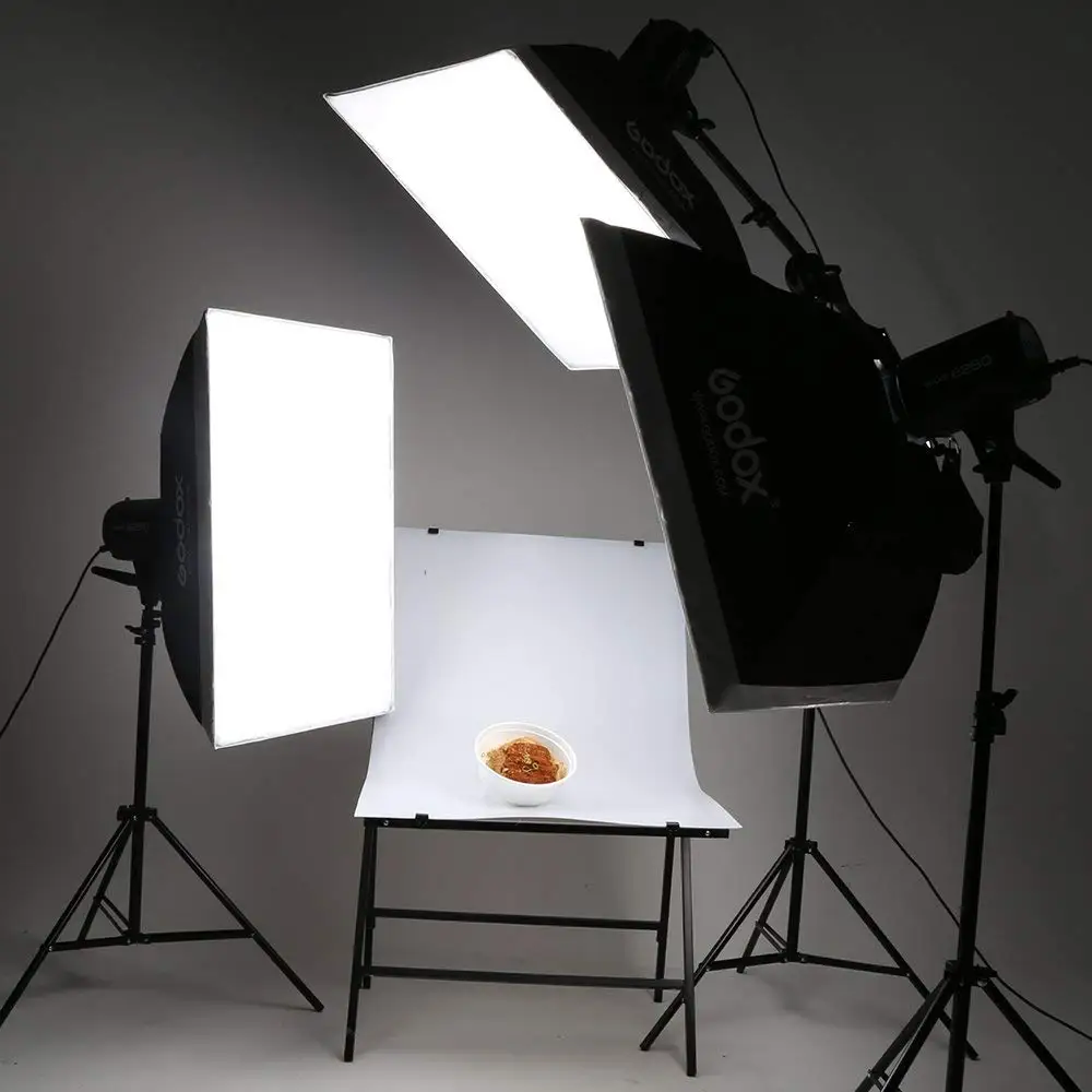 Фотовспышка Godox E300 строб студия Light Kit 900W фотосветильник свет ing Strobes осветительные