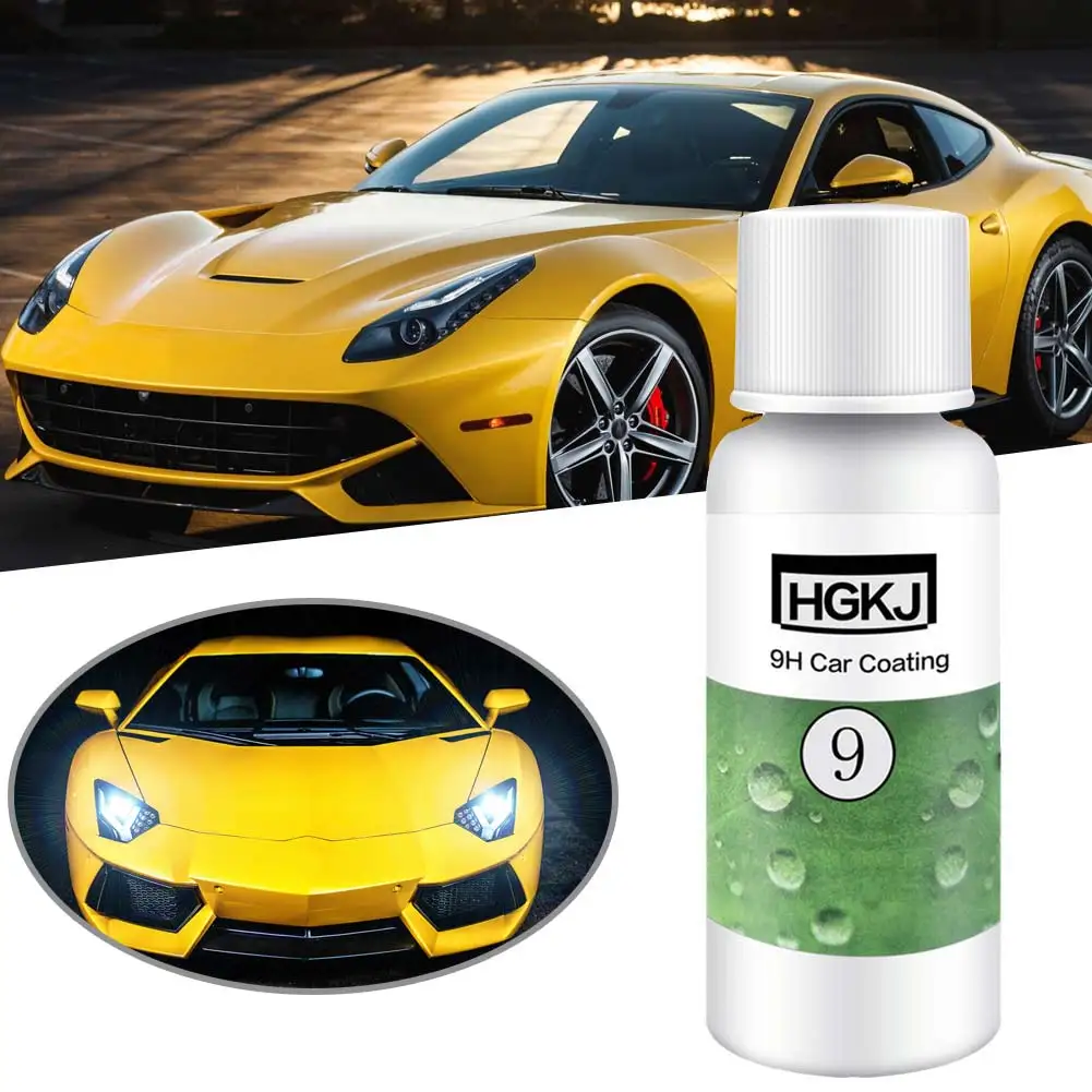 2020 Newly 20/50ml 9H Car Coating HGKJ-9 Paint Sealant Anti Scratch Auto Exterior Care Hydrophobic NR-shipping | Автомобили и