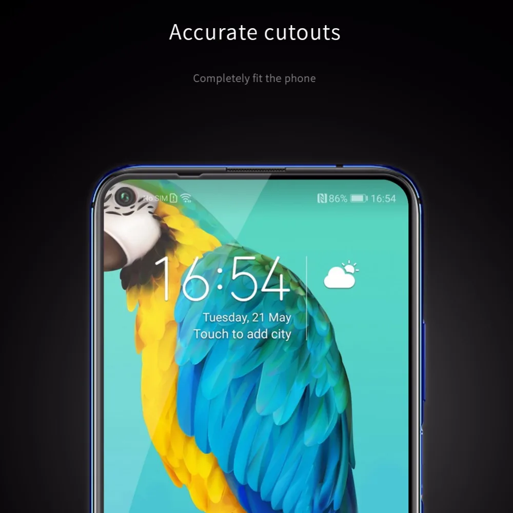 Защитное стекло Arc Curve с полным покрытием для huawei Honor 20 NILLKIN Amazing XD CP+ MAX противоударное стекло