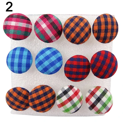 Серьги-гвоздики 6 Пары/компл. | Украшения и аксессуары