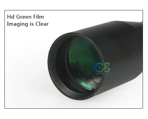 

PPT 3-9X40BE rifle scope red / green / blue illuminated for hunting gs1-0247