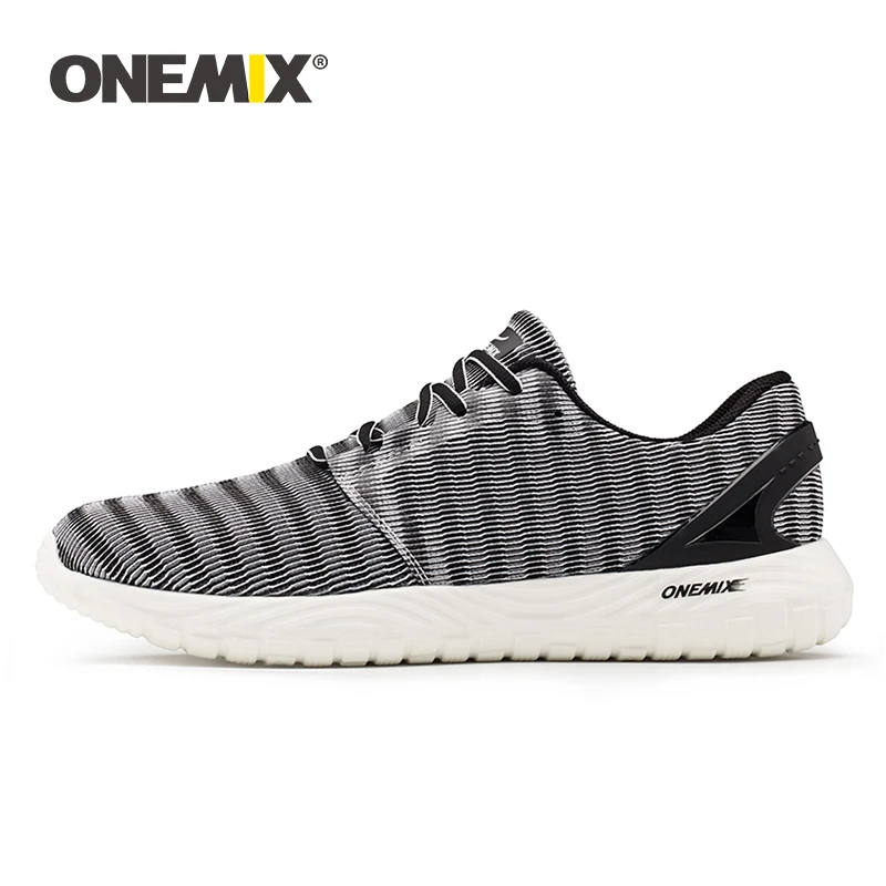ONEMIX Мода Женские Обувь off white кроссовки мужские Легкая Ходьба Обучение Теннисная