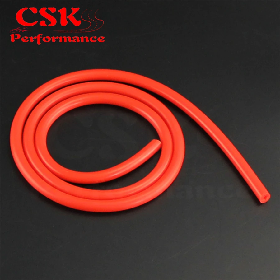 

6mm ID Silicone Vacuum Tube Hose 1meter / 3ft for Air / Water- Blue /Red