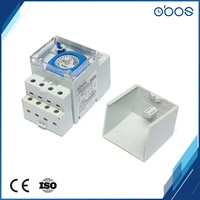obos 120v mechanical type timing switch electrical timer with 48 times onoff per day timing setting unit 30mins without battery