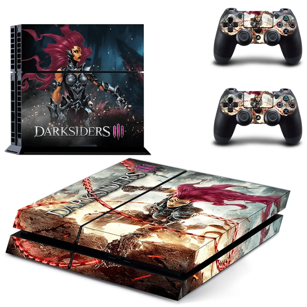 PS4 кожаная наклейка на контроллер Play Station 4 PS виниловые наклейки ps4 adesivo pegatinas vinilo