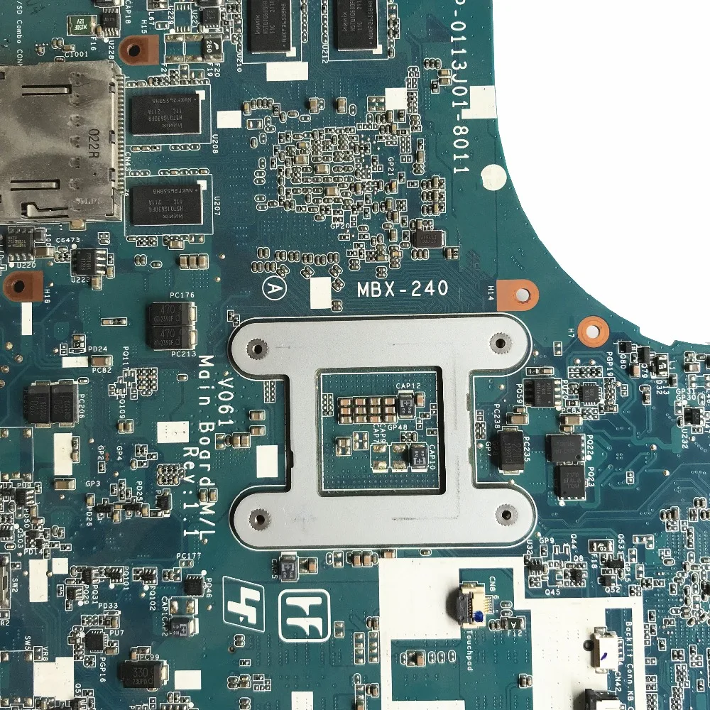 A1871064A MBX-240 для Sony VPCCA VPCCA47EC Материнская плата ноутбука HD6630M 1 ГБ 1P-0113J01-8011 HM65 |