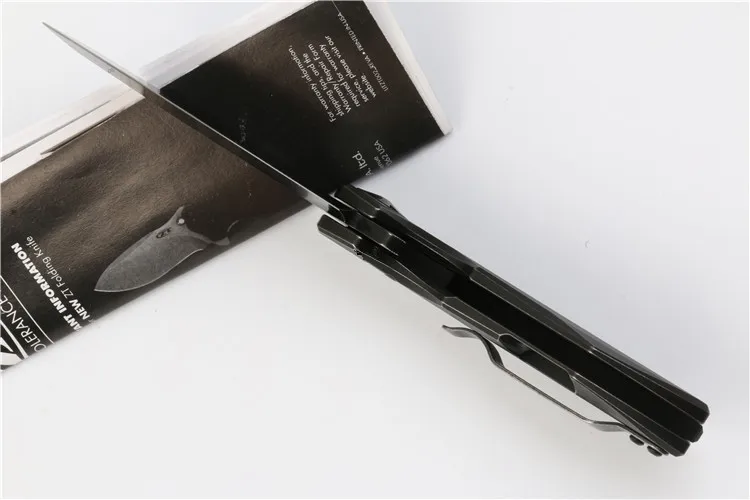 MIKER ZT 0456 0456BW складной титановый шарикоподшипник Флиппер охотничий лагерь