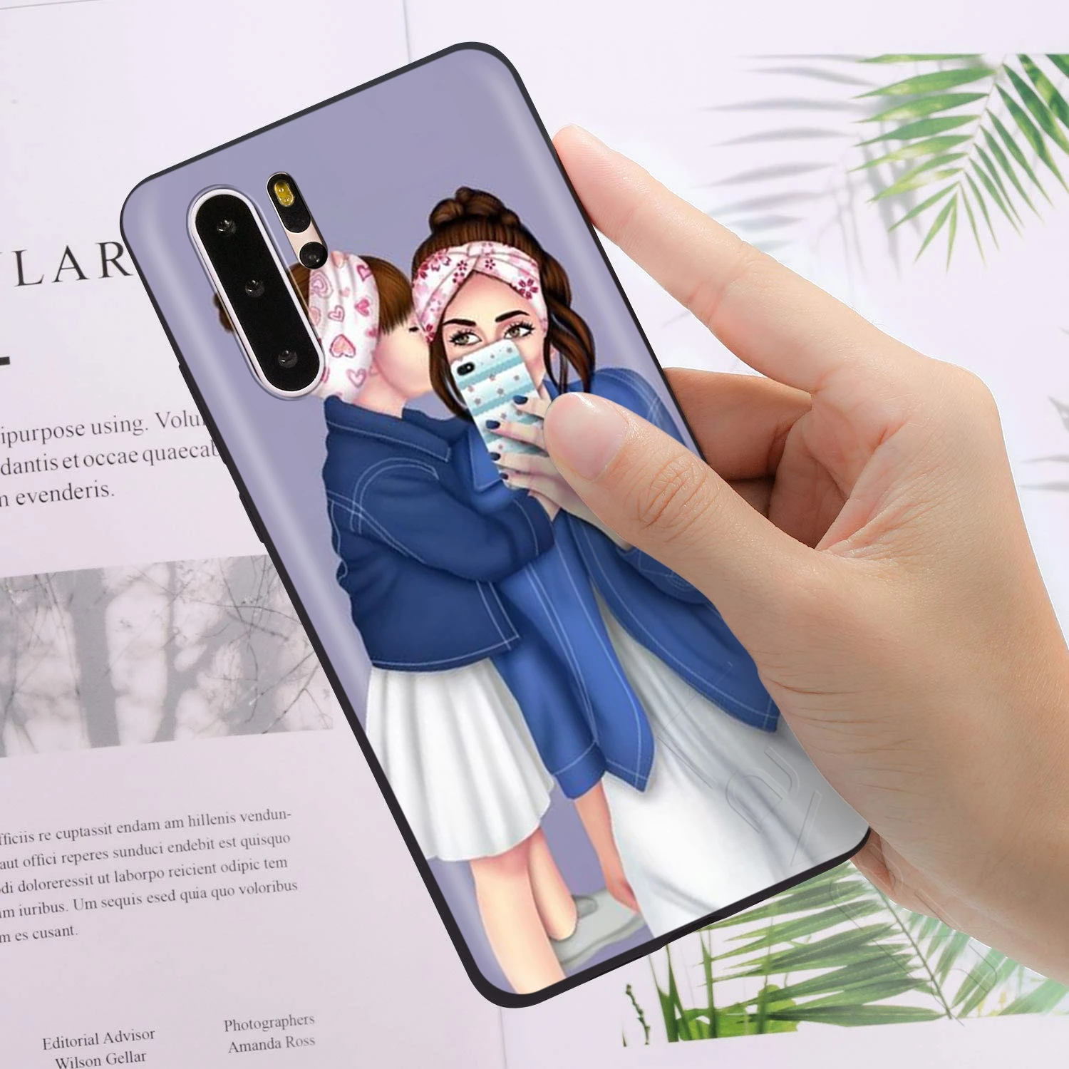 Мягкий красивый чехол Lavaza для мамы и ребенка Huawei Mate Y7 Y9 P8 P9 P10 P20 P30 P40 Max Lite Pro P Smart Mini |