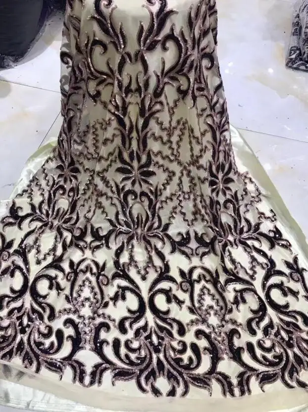 New design JIANXI.C-121614 For Wedding Latest African French Embroidery Net Lace Fabric for party | Дом и сад