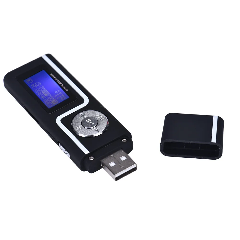 Mini Portable USB MP3 Music Player Digital LCD Screen Support 16GB TF Card Multifunction High Speed Data Transfer 10jul 10 | Электроника