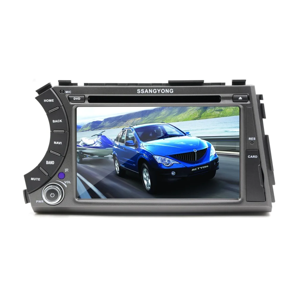 Android 10,0 стерео 2 din автомобильный dvd gps Радио для SsangYong Kyron Actyon 2006 2007 2008 2009 2010 2011 2012 с 3g wifi BT