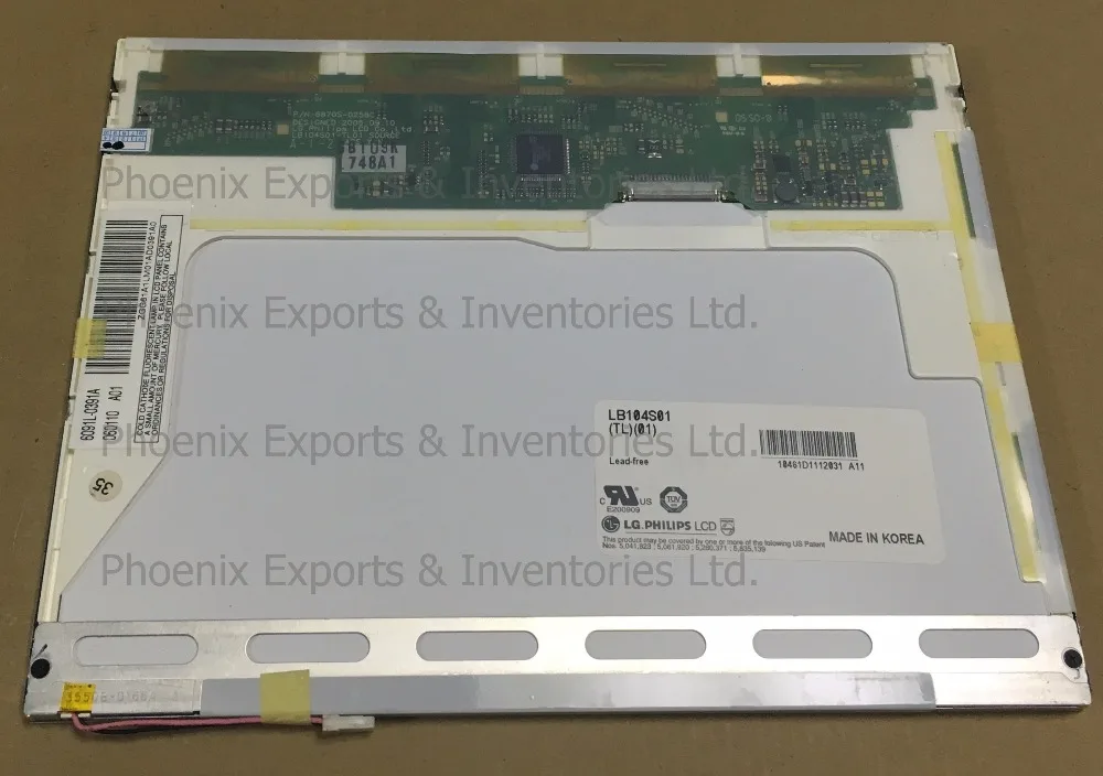 Оригинальная ЖК панель LB104S01(TL)(01) 10 4 дюйма 800*600|lcd display panel|display panellcd |