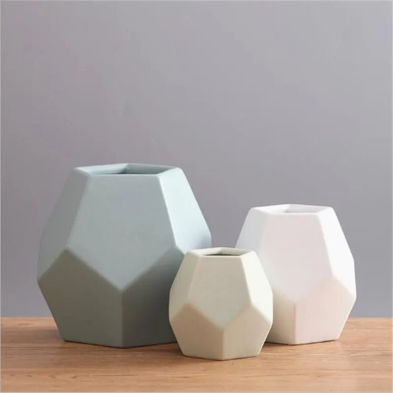 Современная Минималистичная керамическая ваза для цветов скандинавские