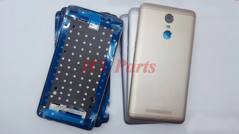ЖК передняя рамка средний корпус с ободком + задняя крышка батареи для Xiaomi Redmi Note