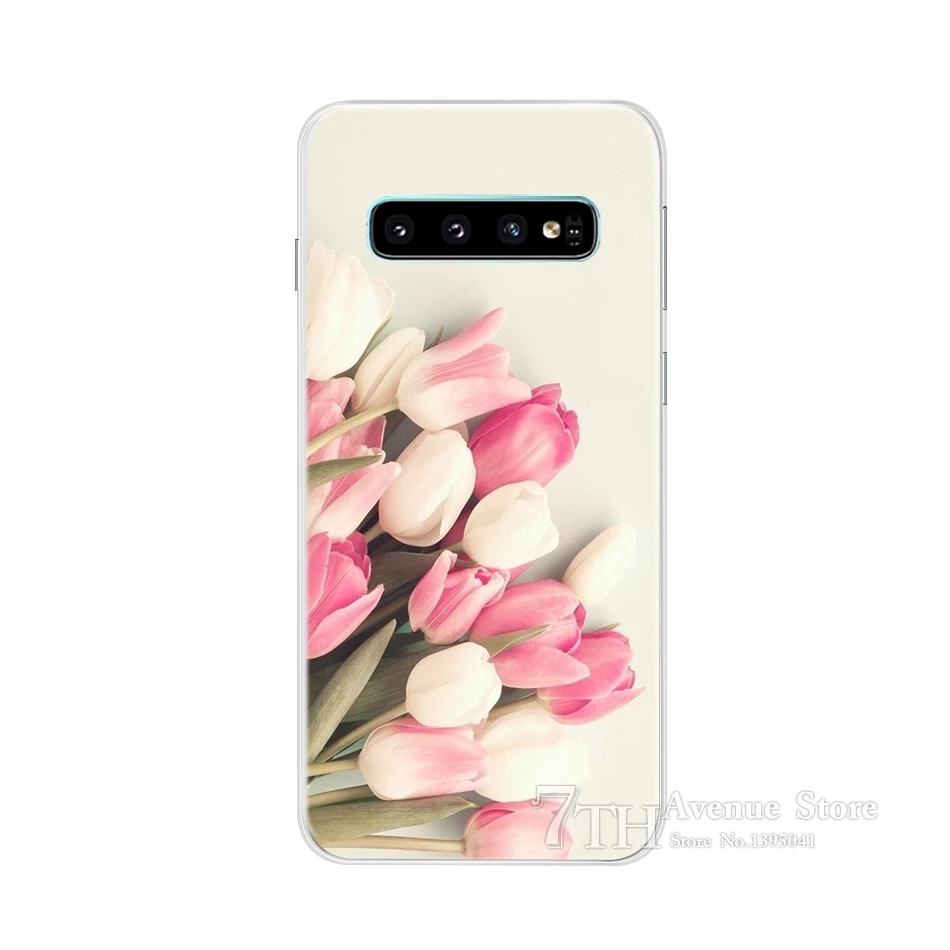 Мягкий чехол из ТПУ для Samsung Galaxy S10 Plus мягкий силиконовый S 10 S10E телефона |