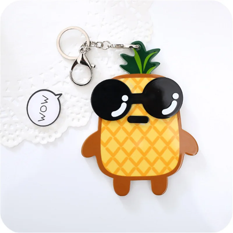 PACGOTH Creative Fashion Acrylic Bus ID Name Card Holders Kawaii Fruits Pineapple Shape Casual Credit &amp 1 Piece | Багаж и сумки