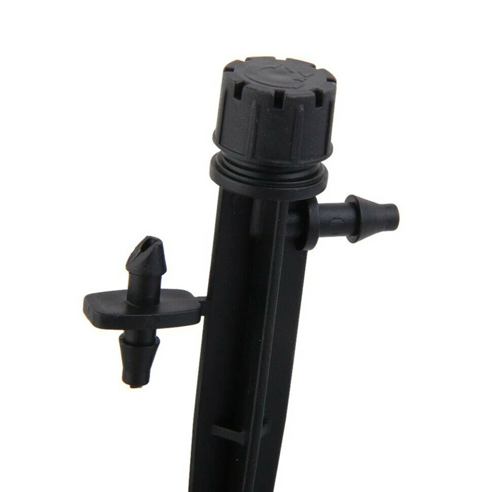 

50pcs 360 Degree Adjustable Garden Water Flow Irrigation Drippers on Stake Emitter Drip Sprinklers Irrigation Accessories
