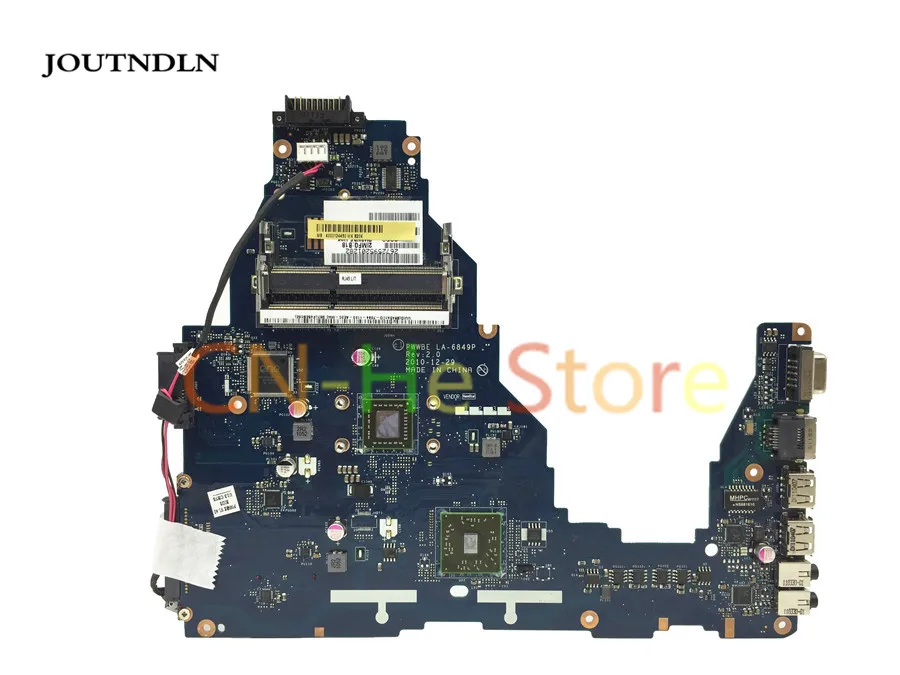 Материнская плата JOUTNDLN для ноутбука Toshiba Satellite C660 C660D K000124430 PWWBE LA 6849P DDR3 с