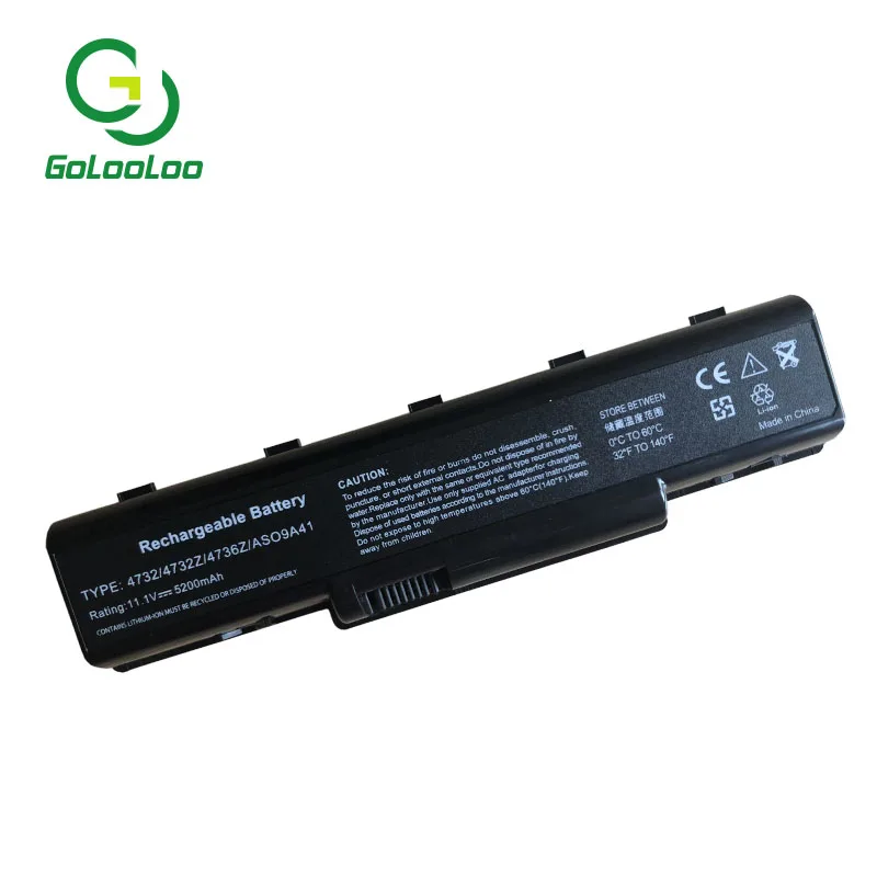 Golooloo 11,1 v аккумуляторная батареядля ноутбука EMACHINE D525 D725 AS09A31 AS09A41 E525 E527 E627 G627 G725 E725 шлюз NV52 NV53 nv58