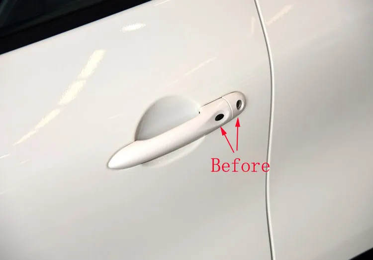 Для Renault Scenic 3 iii grand 2011 2012 2013 Chrome дверные ручки крышки аксессуары