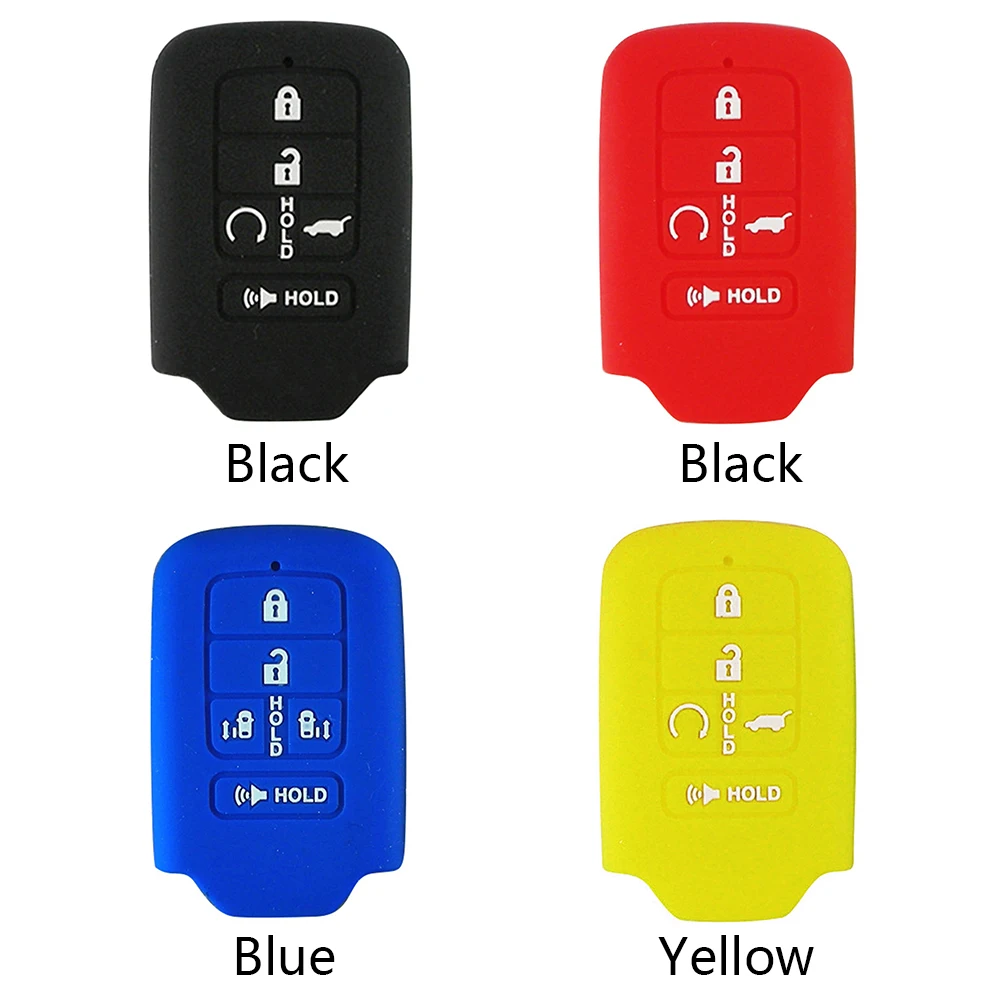 5 Кнопка растягивается силиконовые практические защитный ключи крышка стайлинга