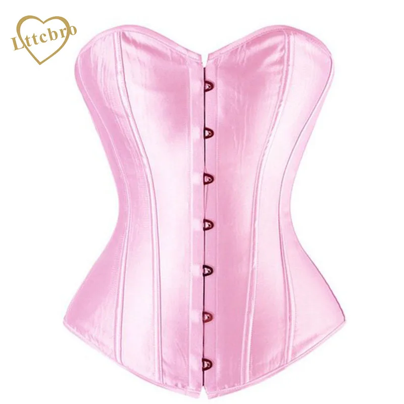 Женский атласный сексуальный корсет бюстье со шнуровкой без бретелек топ теперь