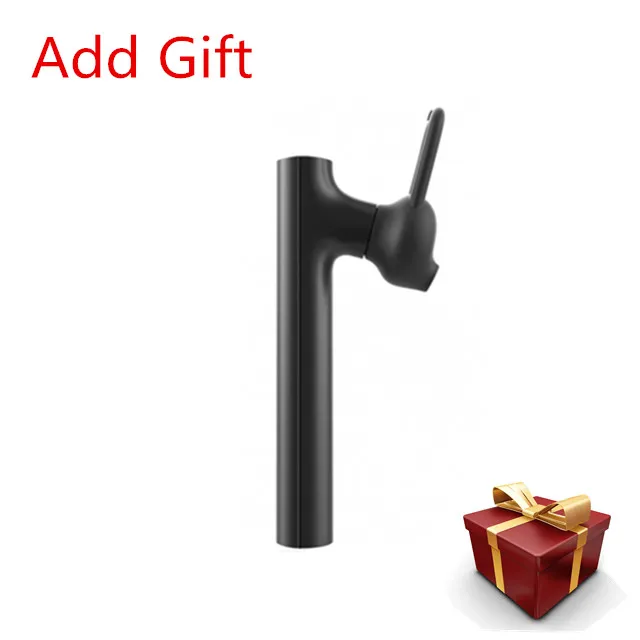 black add gift Оригинальная Xiaomi mi гарнитура Молодежная версия наушники Bluetooth 4,1 регулятор громкости свободные руки наушники со встроенным mi c LYEJ02LM - Цвет: black add gift
