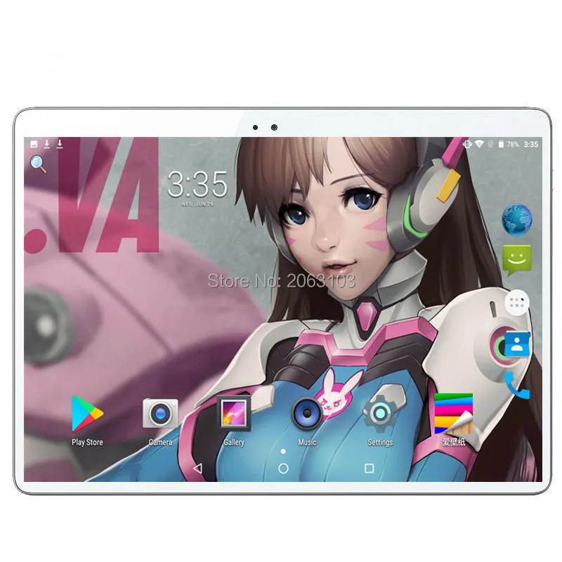 Android 4G LTE 10 1 планшет с сенсорным экраном mutlti 9 0 Восьмиядерный ОЗУ 6 Гб ПЗУ 64 камера