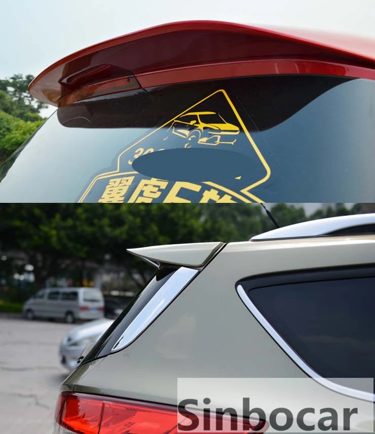 Окрашенные завод ABS заднее крыло/спойлер для Ford Escape Kuga Спойлеры 2013
