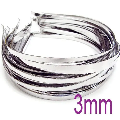 Бесплатная Доставка! Пустая повязка на голову сделай сам серебристый