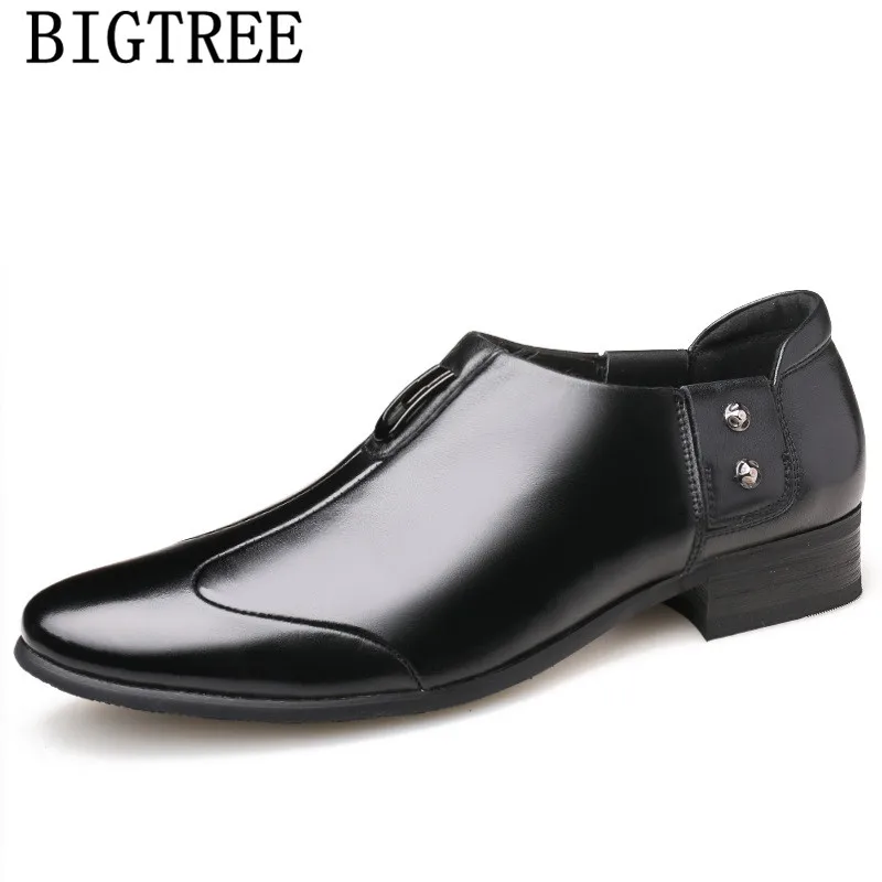 Italian Shoes Men Loafers Mens Dress Business Wedding Oxfords For Zapatos De Hombre Vestir Formal | Обувь