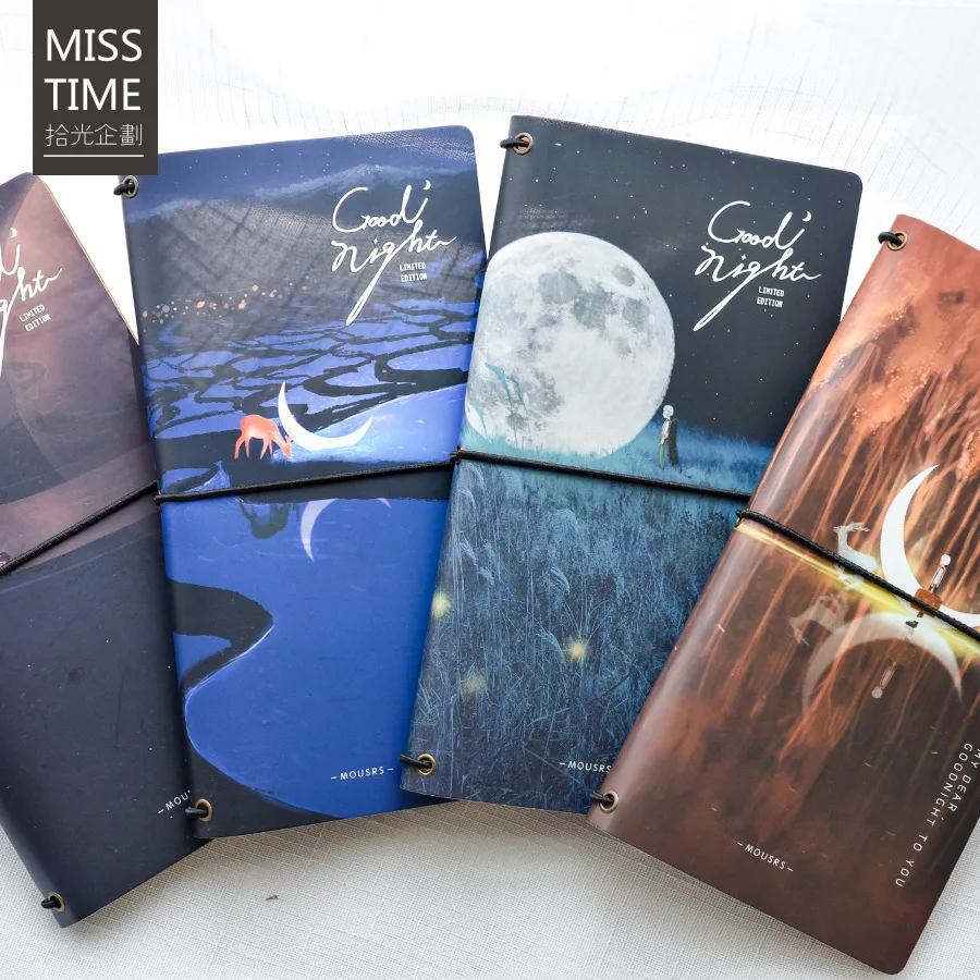 Блокнот с креативной подсветкой серии хорошая ночь портативный блокнот для