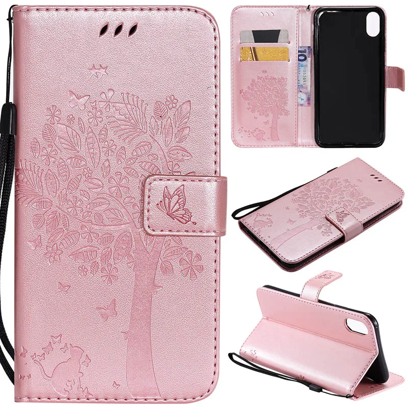 Rose Gold Кожаный бумажник чехол для LG K10 откидная крышка для LG K8 чехол для телефона K7 K5 K4 K3 C70 LEON X Мощность G7 ThinQ G710 G3 B128 - Цвет: Rose Gold