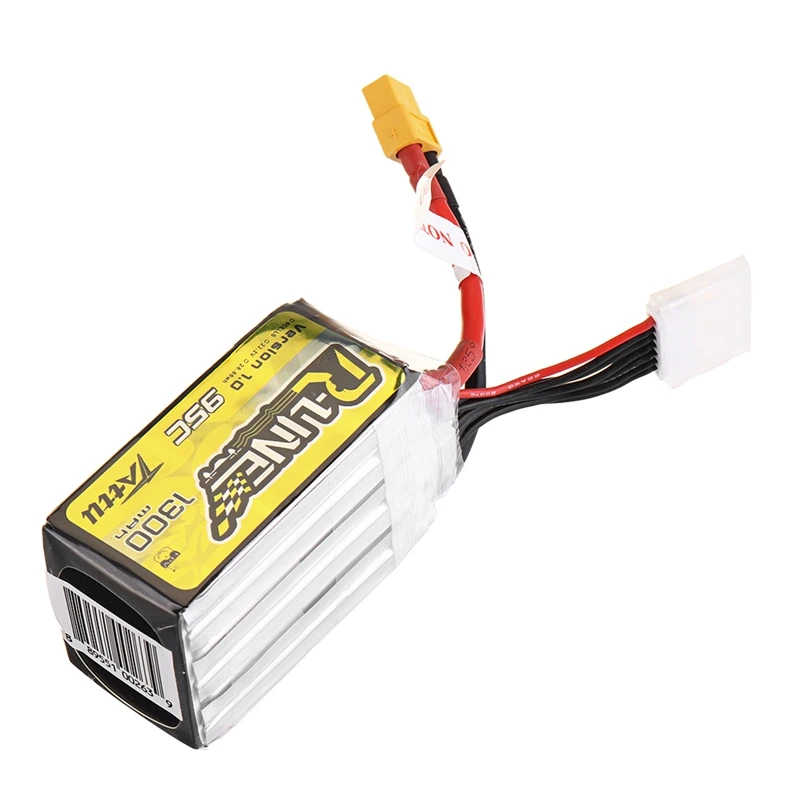 Gens литий-полимерный аккумулятор Tattu 22 2 V 1300mAh 95C 6S W/ XT60 разъем для FPV Racing Drone Quadcopter