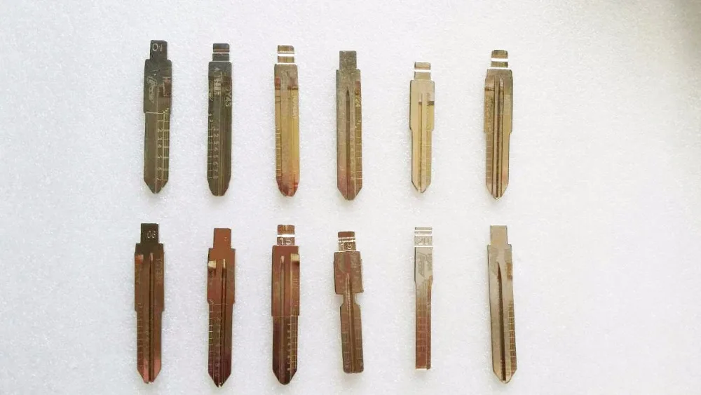 175 шт./лот 35 видов полностью оригинальный гравированный линейный ключ для 2 в 1 LiShi