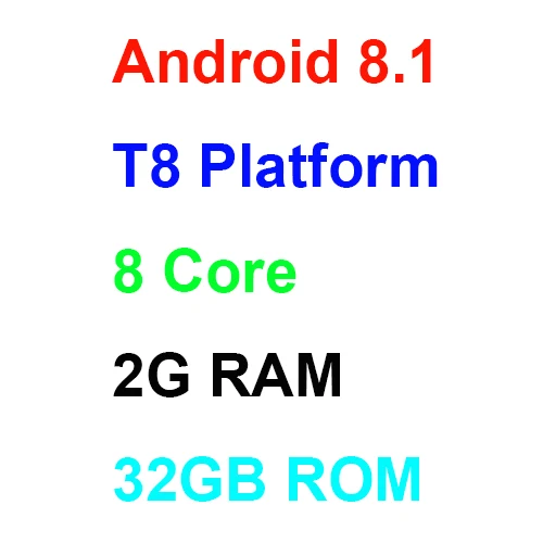 Android 8.1 8 Core " HD 1024*600 4 Core android-автомобильный DVD gps радио видео стерео навигации плеер для Fiat F500L ADAS DVR TPMS OBD DAB RDS Wi-Fi 4G - Цвет: Android 8.1 8 Core