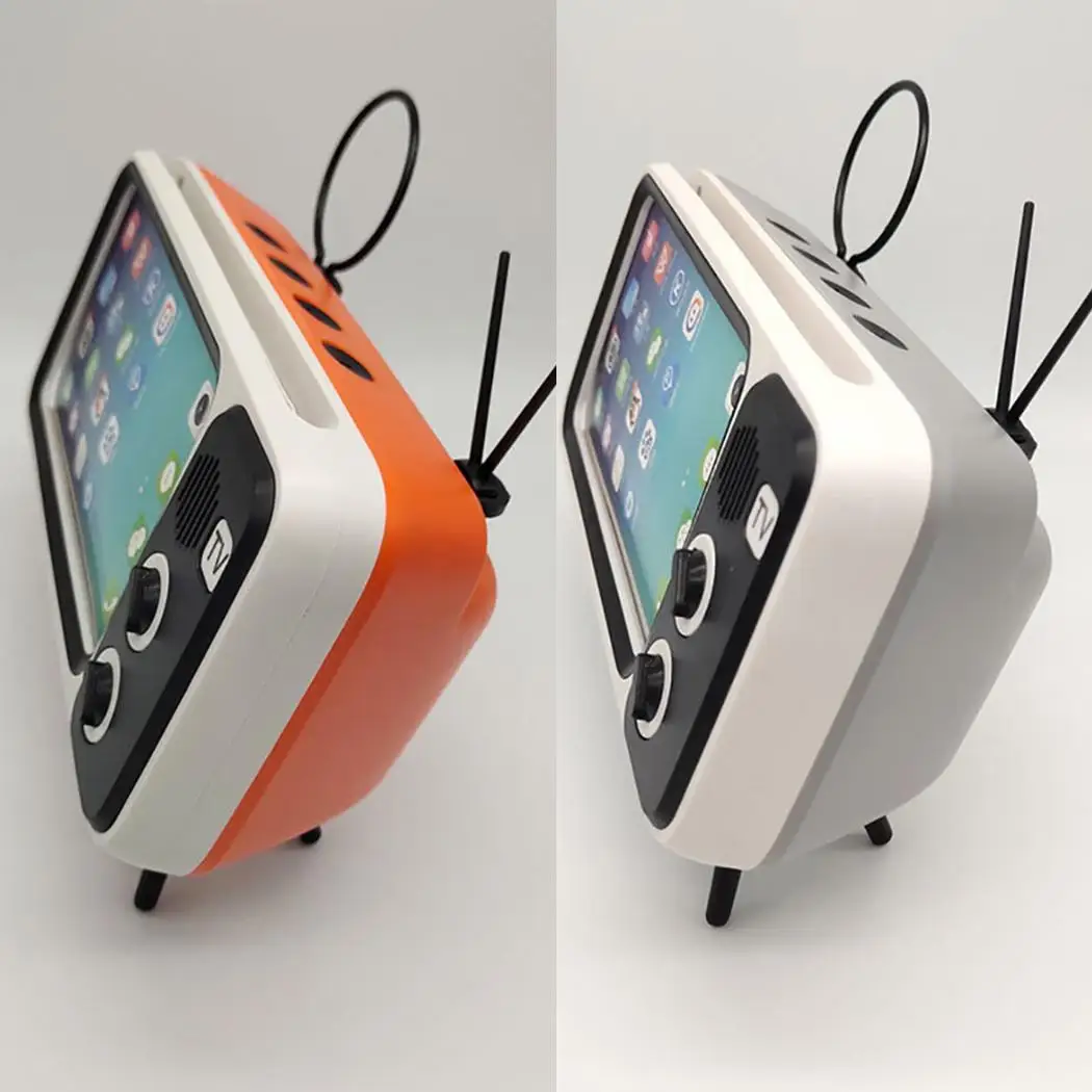 Портативный беспроводной ретро телевизионный Мини Bluetooth держатель телефона
