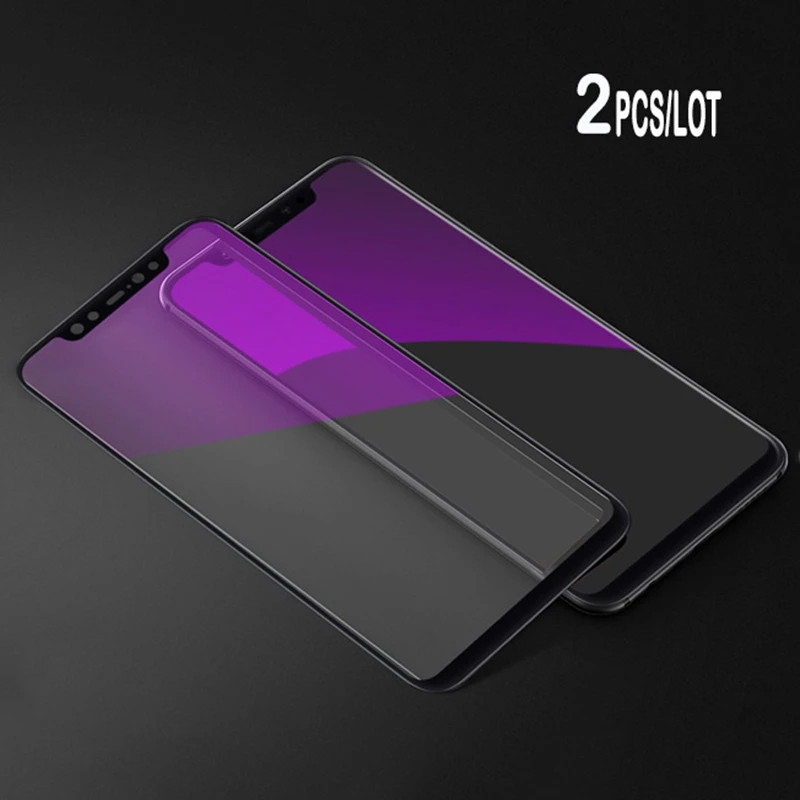 Закаленное 3d стекло из углеродного волокна для Xiaomi Mi Mix 3 Play 2 шт. защитная пленка