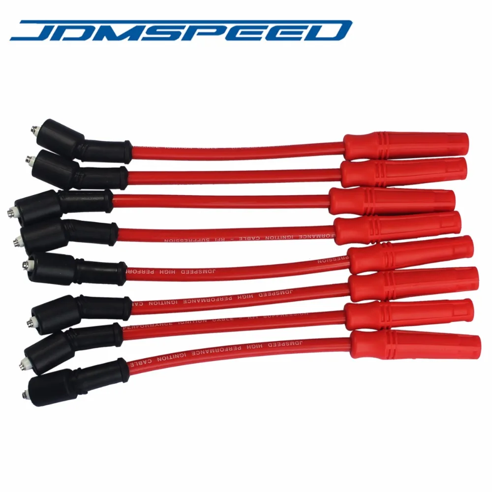 Бесплатная доставка-JDMSPEED 10 5 мм Свеча зажигания провода пригодный для Chevrolet GMC