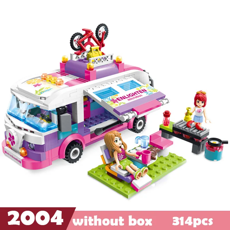 Совместимые Legoings строительные блоки городской дом автомобиль полицейский
