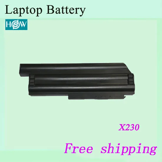 Бесплатная доставка 100% Новый аккумулятор для ноутбука LENOVO ThinkPad X230 X220|new laptop